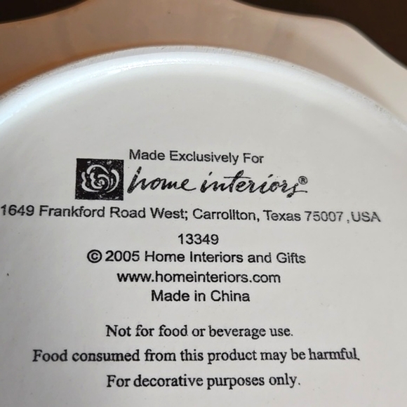 2005 HOME INTERIORS DECORATIVE SONGBIRD PLATES - Picture 6 of 6